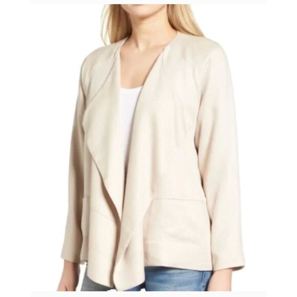 ASTR The Label Jacket Womens Medium Open Front Lightweight Layer Blazer - Picture 1 of 9